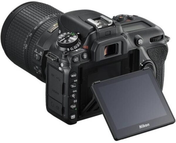 NIKON D7500 DSLR Camera Body with 18-140 mm Lens  (Black) - Image 2