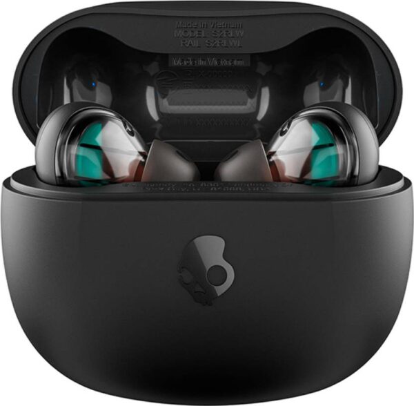 Skullcandy Rail TWS Dual-device Pairing, 42Hr Playtime + Rapid Charge, Multimode,Skull-iQ Bluetooth  (Ture Black, In the Ear, True Wireless) - Image 4